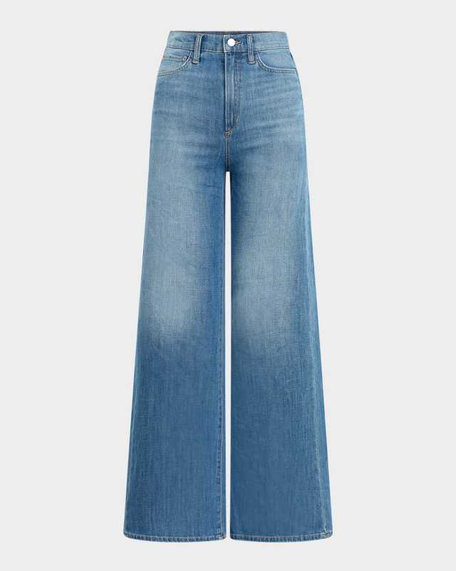 The Mia Petite Wide-Leg Jeans